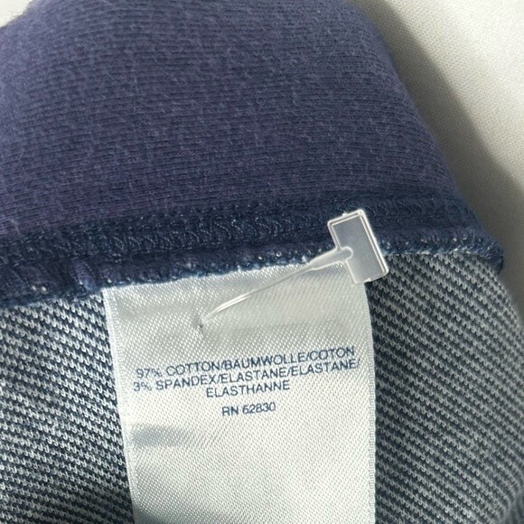 Lands' End Women’s Sport Knit Straight Leg Pull-On Blue Denim- Size S 6/8 - Picture 5 of 15